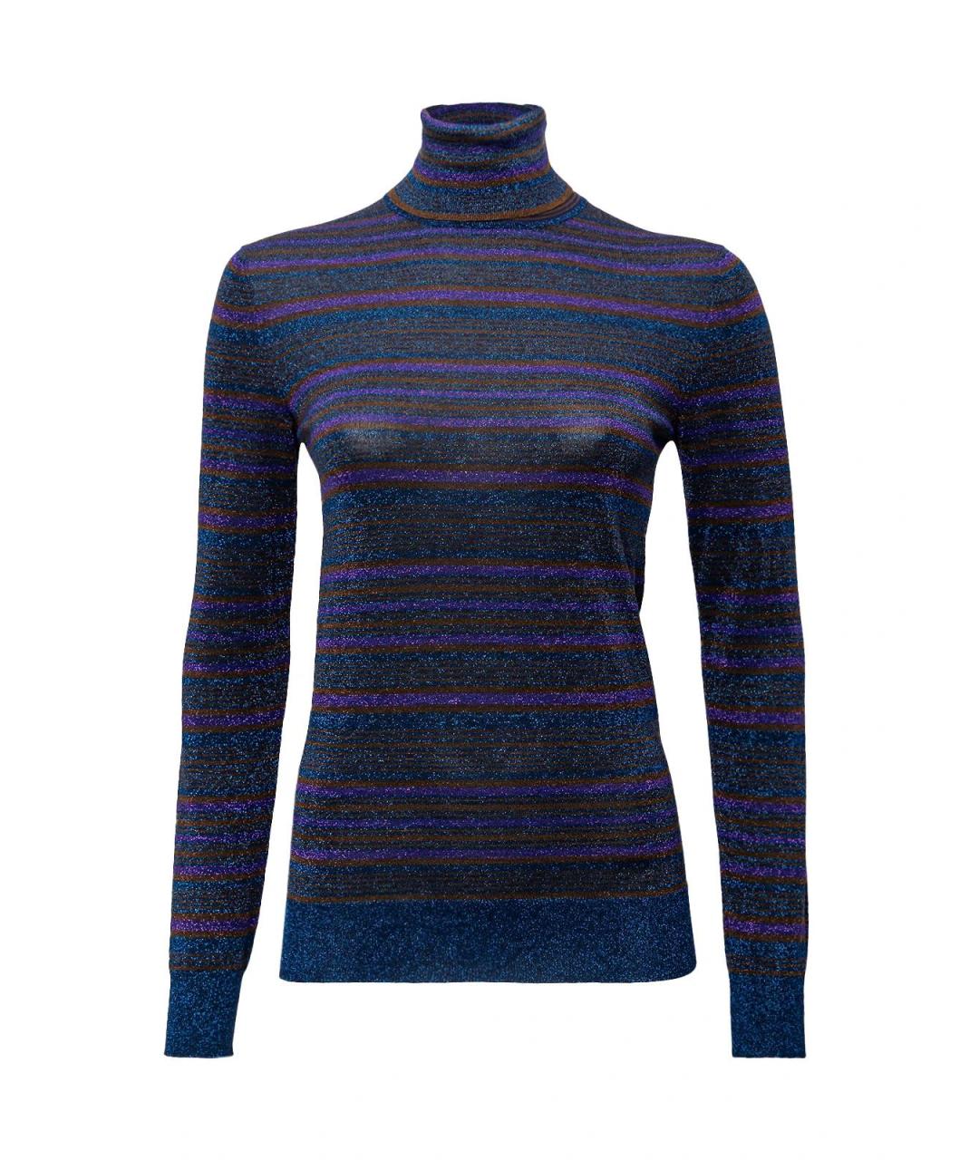 PRADA Синий шерстяной джемпер / свитер, фото 1