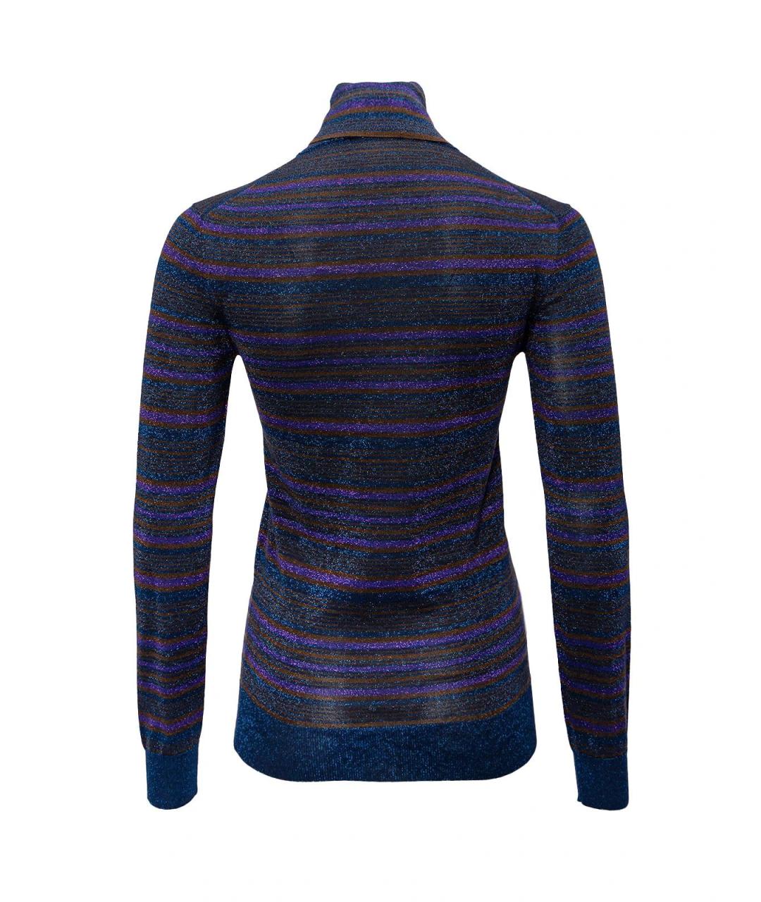 PRADA Синий шерстяной джемпер / свитер, фото 2