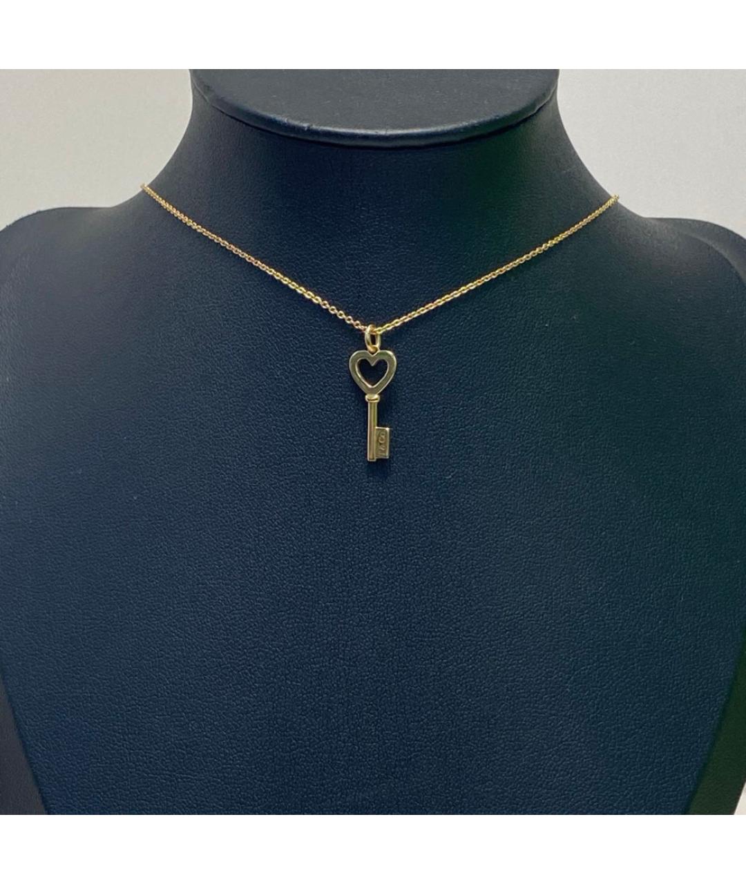 TIFFANY&CO Золотая подвеска из розового золота, фото 8