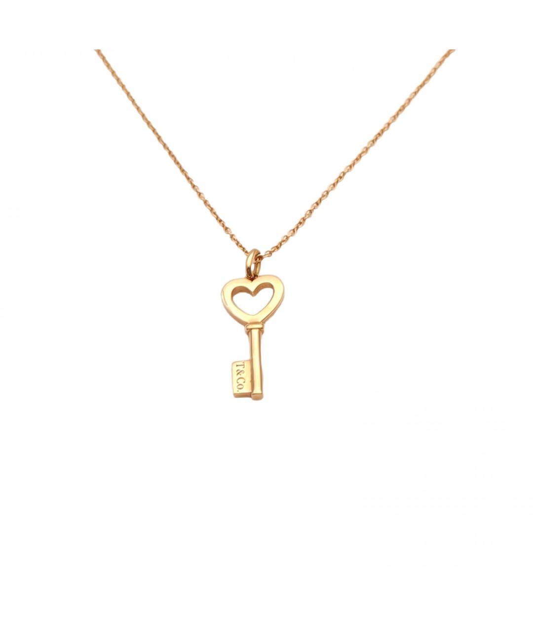 TIFFANY&CO Золотая подвеска из розового золота, фото 2