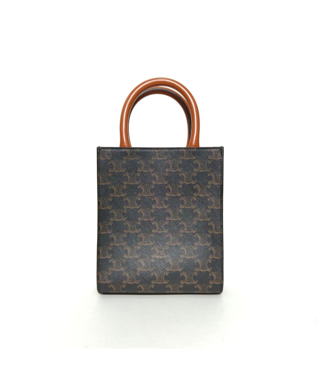 CELINE Коричневая сумка через плечо, фото 4