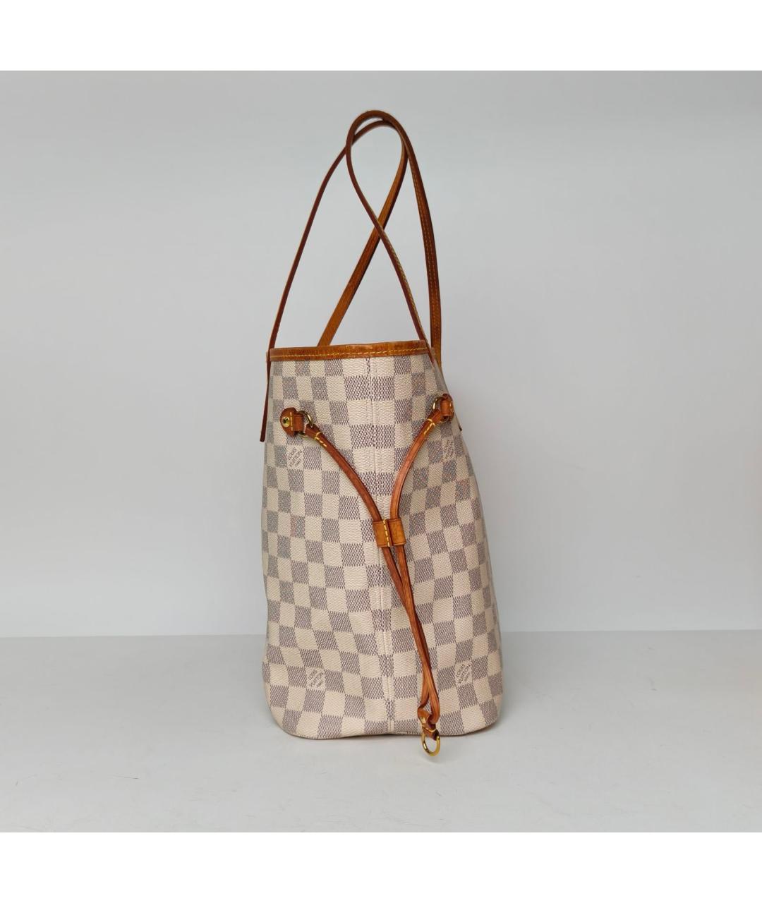 LOUIS VUITTON Бежевая сумка с короткими ручками, фото 5