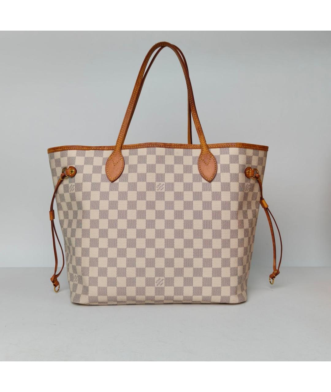 LOUIS VUITTON Бежевая сумка с короткими ручками, фото 4