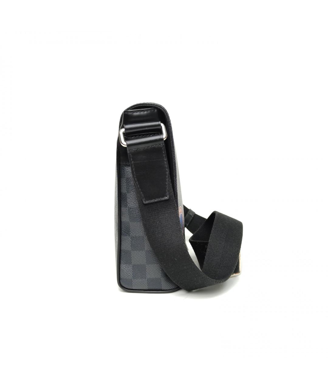 LOUIS VUITTON Черная сумка через плечо, фото 5