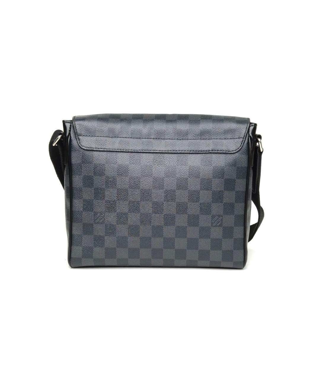 LOUIS VUITTON Черная сумка через плечо, фото 4