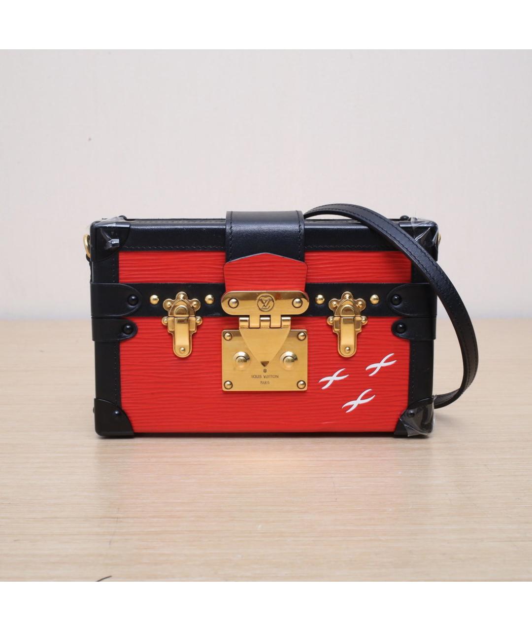 LOUIS VUITTON Красная сумка через плечо, фото 3