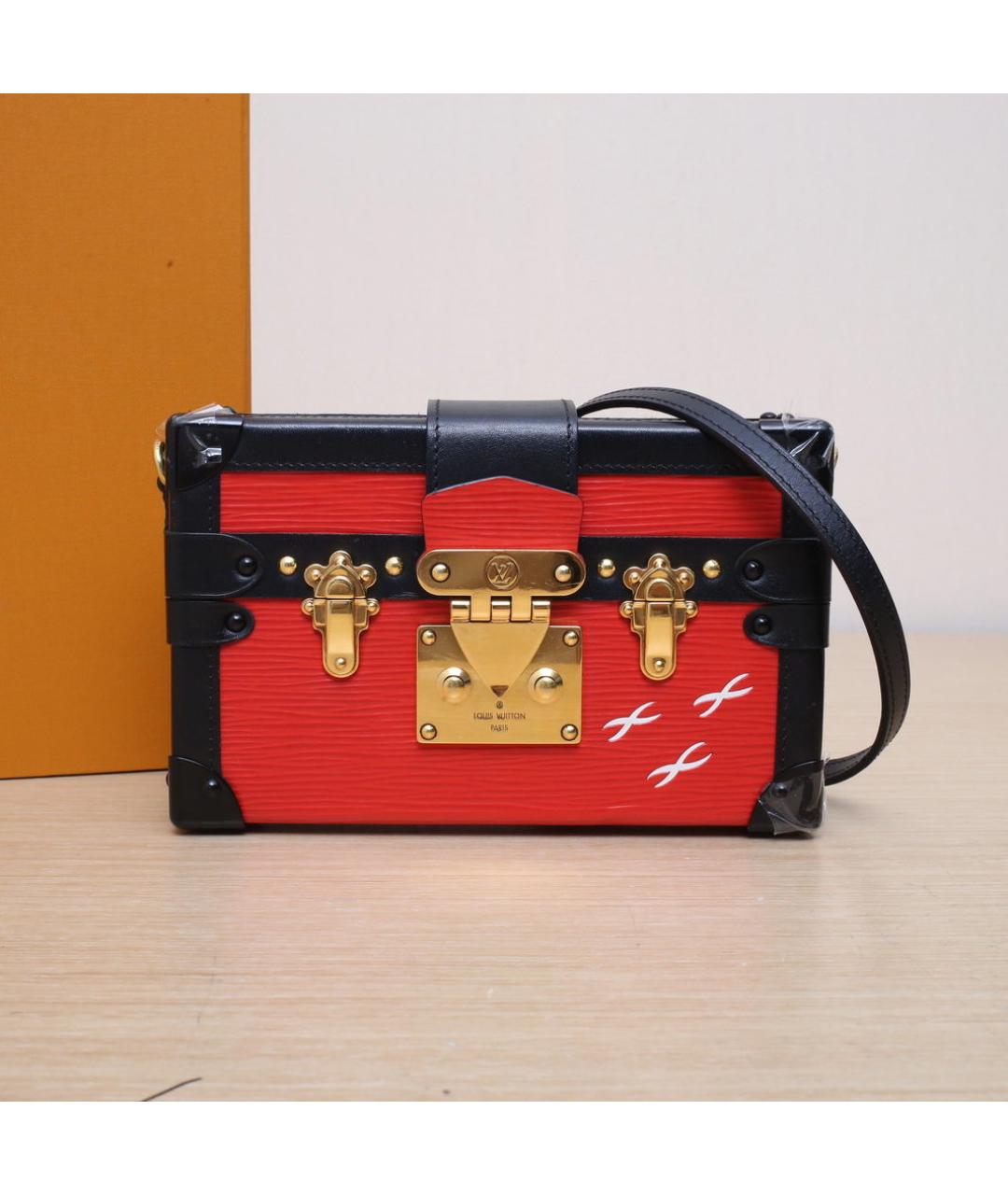 LOUIS VUITTON Красная сумка через плечо, фото 2