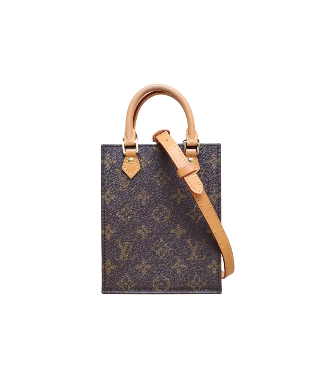LOUIS VUITTON Коричневая сумка через плечо, фото 9
