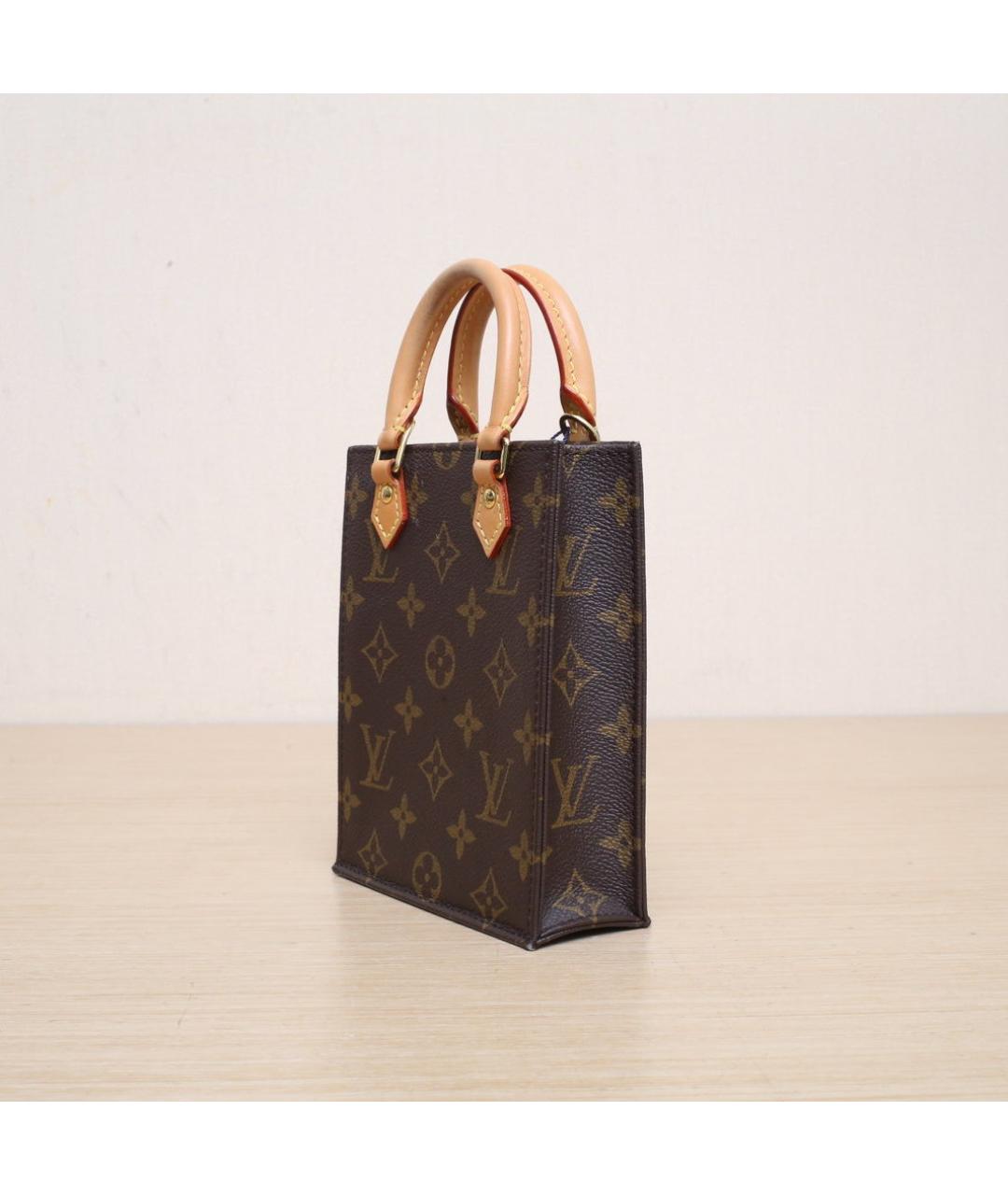 LOUIS VUITTON Коричневая сумка через плечо, фото 3