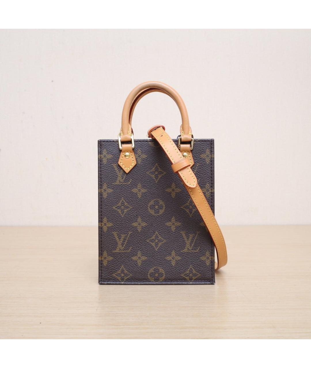 LOUIS VUITTON Коричневая сумка через плечо, фото 2