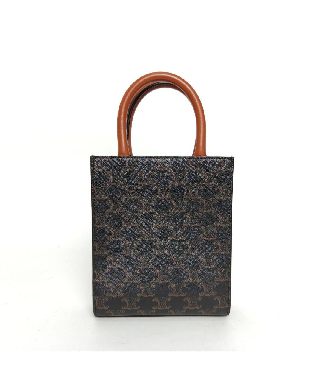 CELINE Коричневая сумка через плечо, фото 4