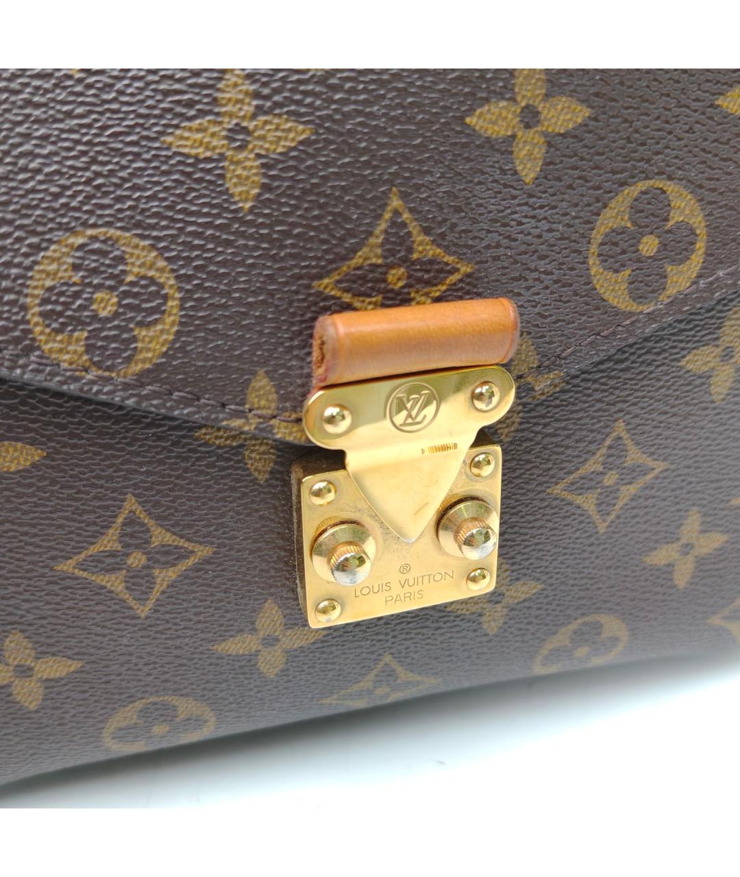 LOUIS VUITTON Коричневая сумка через плечо, фото 7