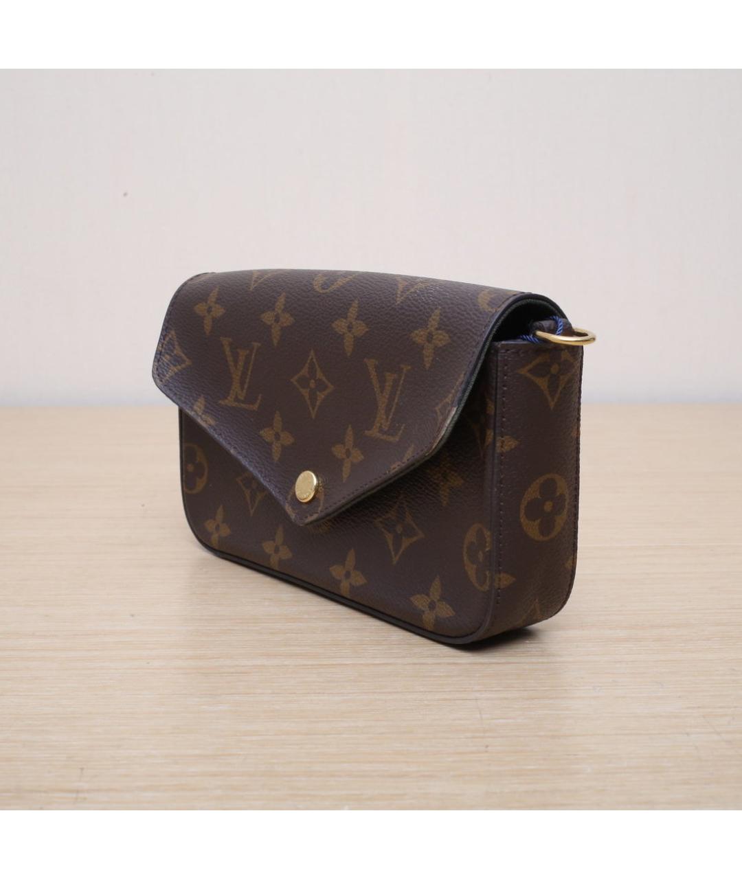 LOUIS VUITTON Коричневая сумка через плечо, фото 4