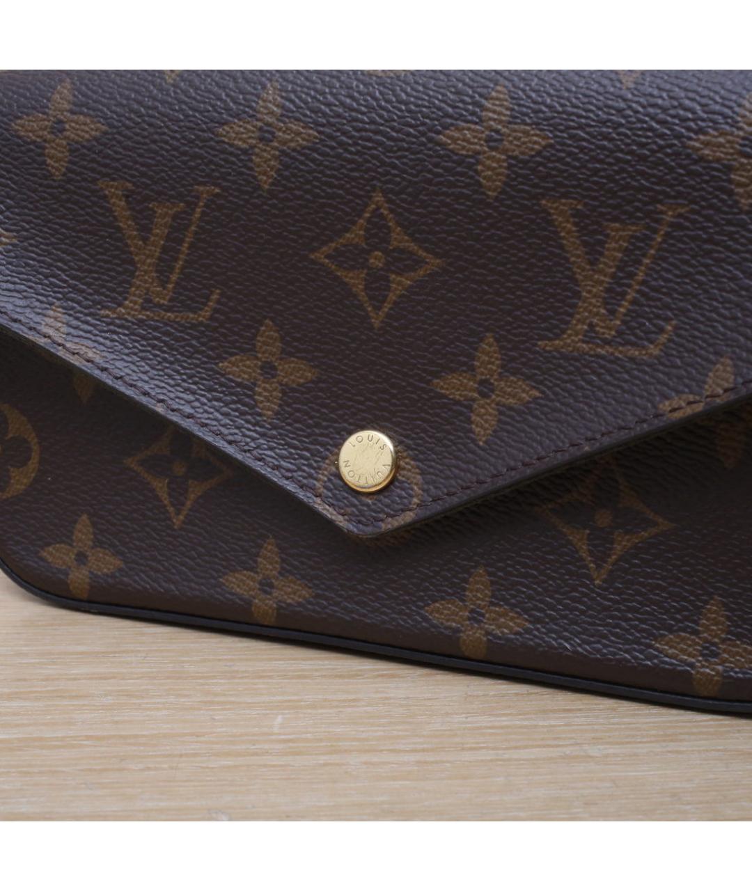 LOUIS VUITTON Коричневая сумка через плечо, фото 8