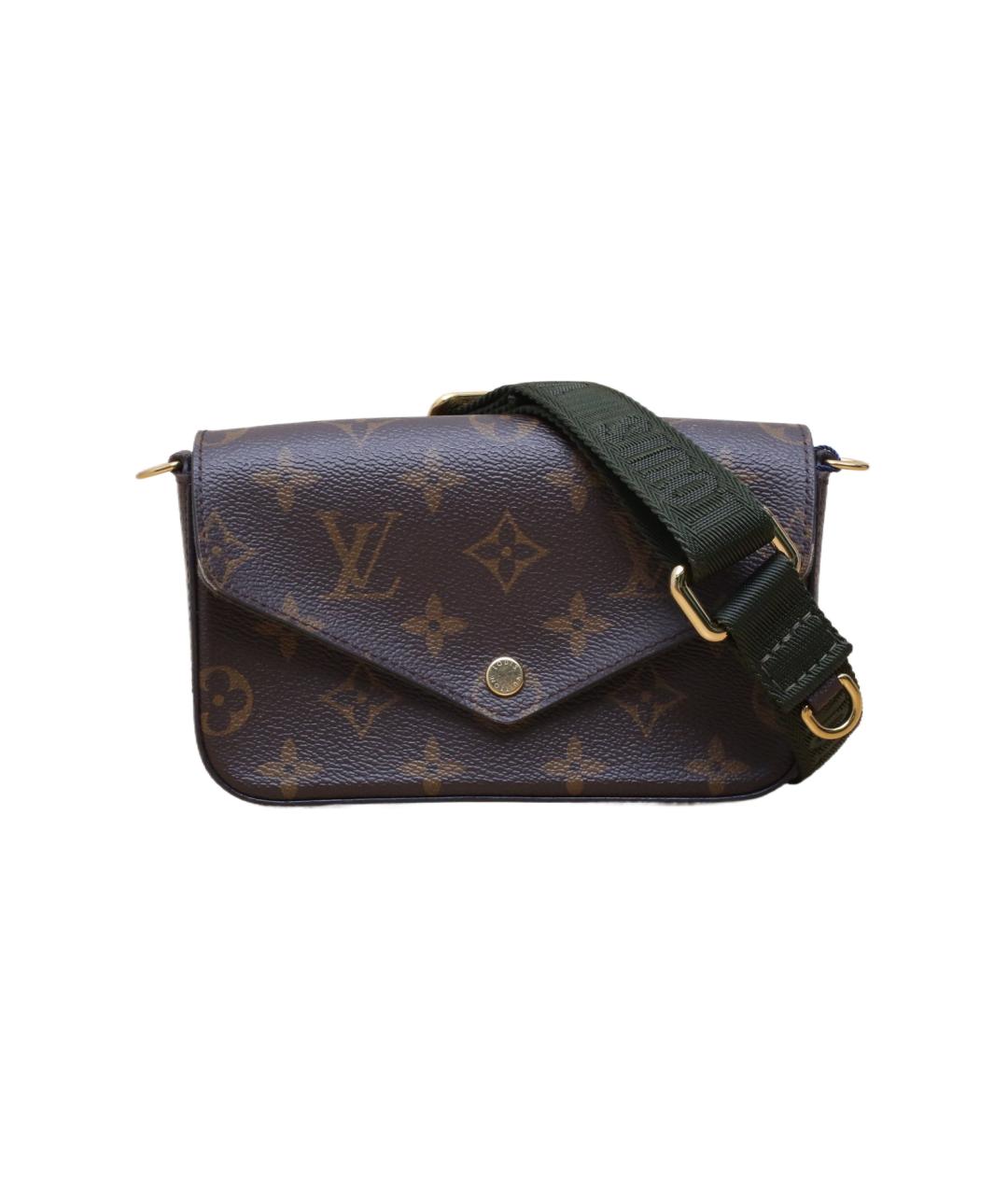 LOUIS VUITTON Коричневая сумка через плечо, фото 10