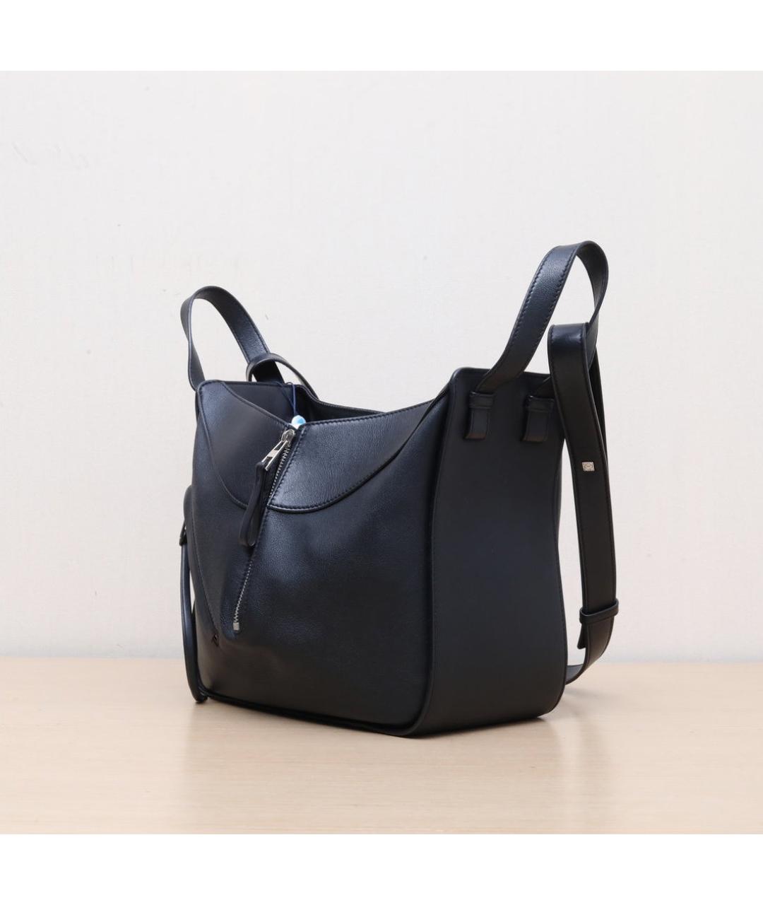 LOEWE Черная кожаная сумка через плечо, фото 3