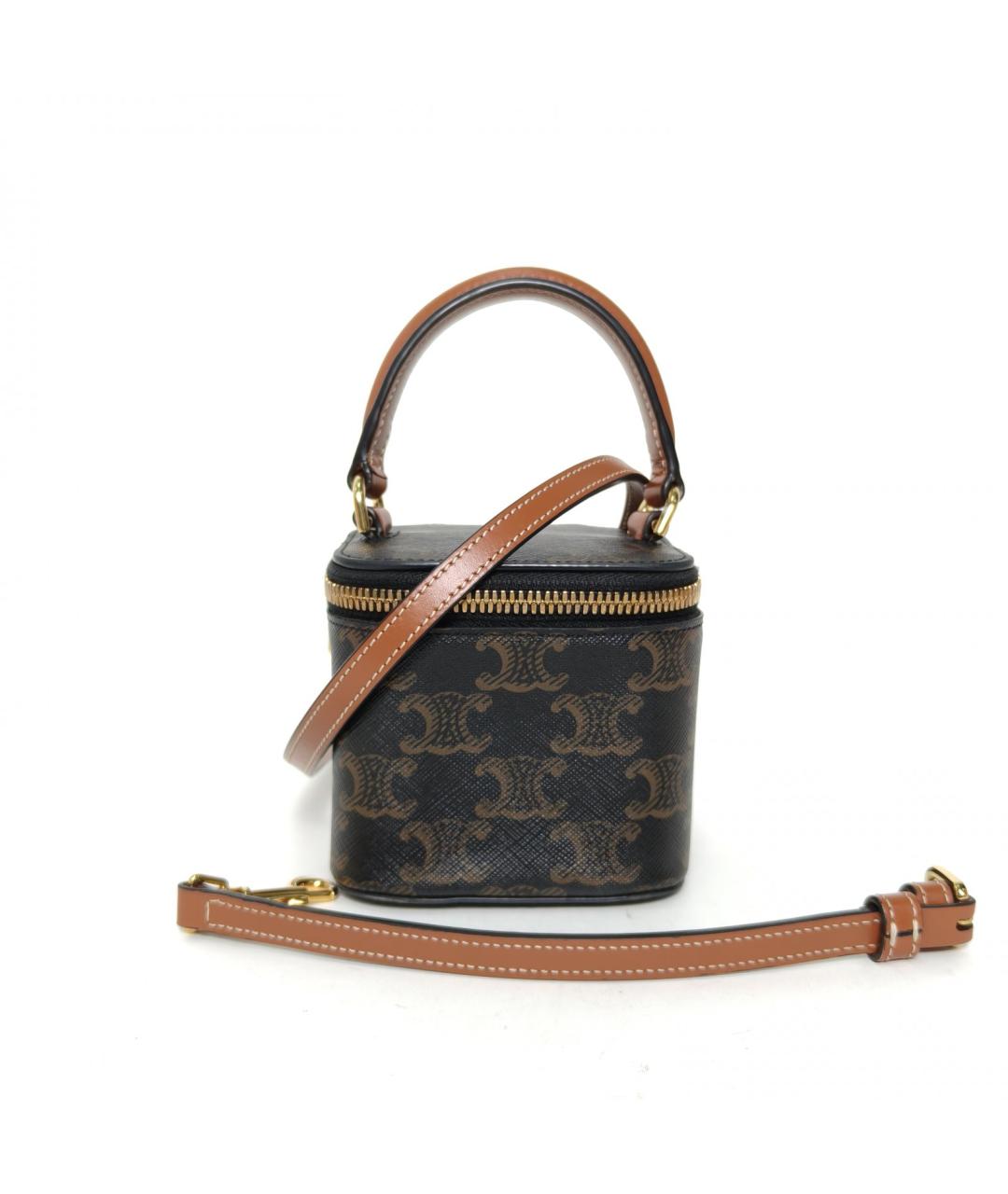 CELINE Коричневая сумка через плечо, фото 8