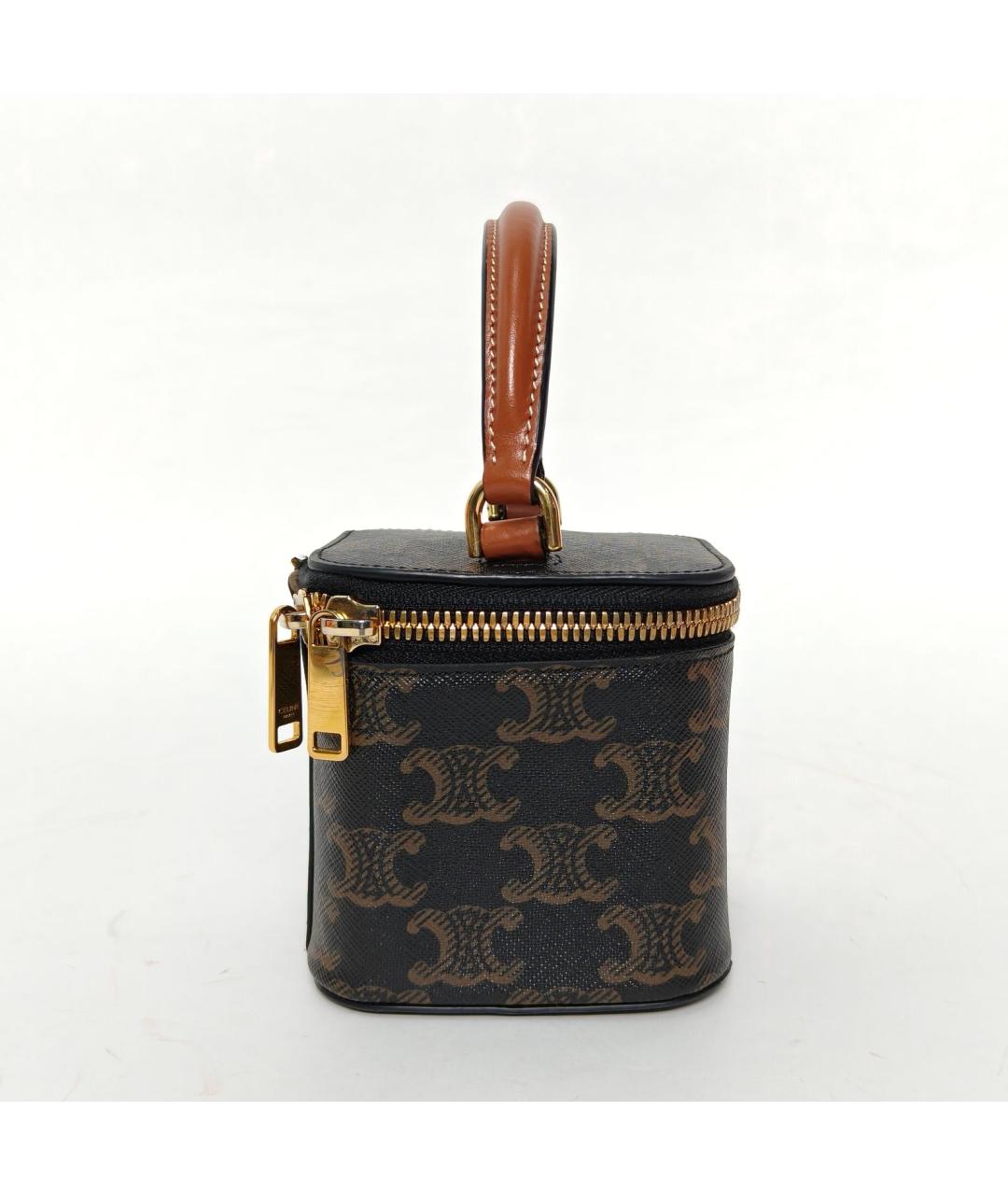 CELINE Коричневая сумка через плечо, фото 5