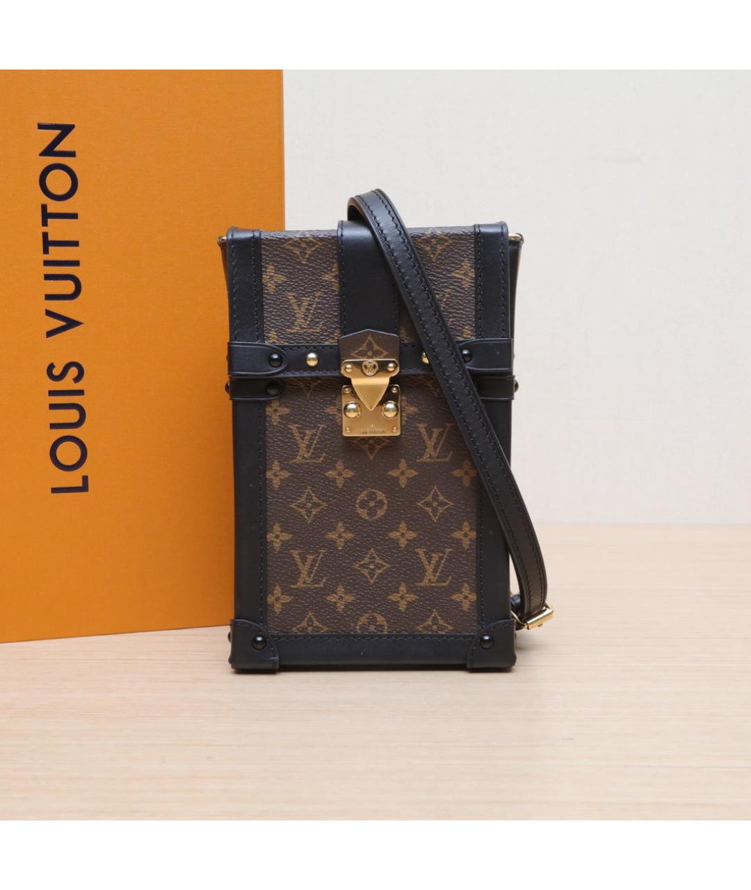 LOUIS VUITTON Коричневая сумка через плечо, фото 2