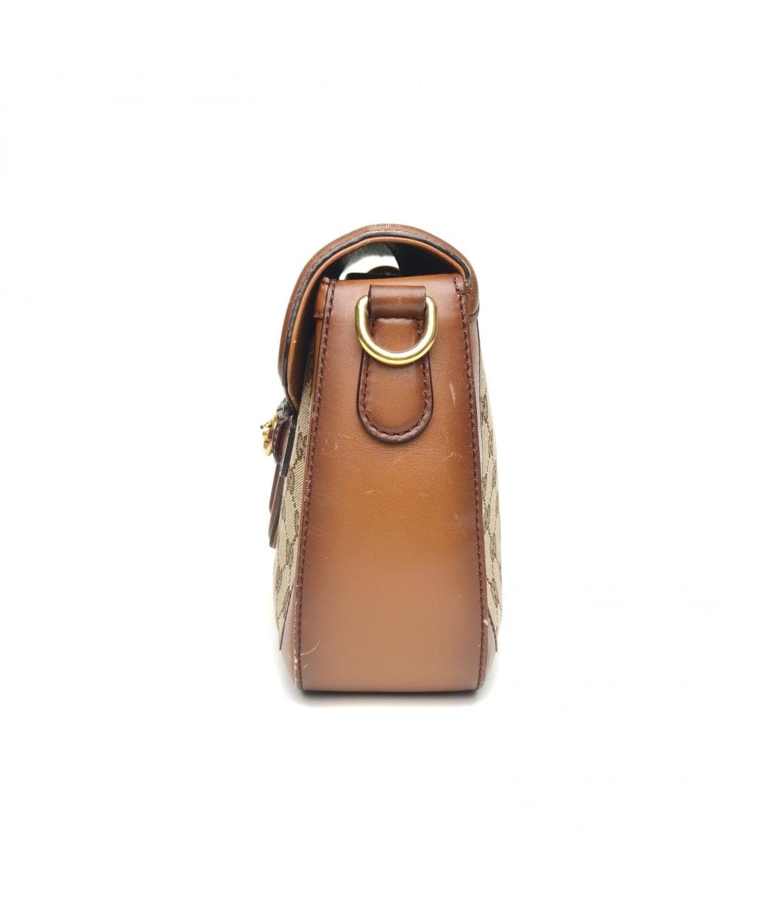 GUCCI Коричневая сумка через плечо, фото 3