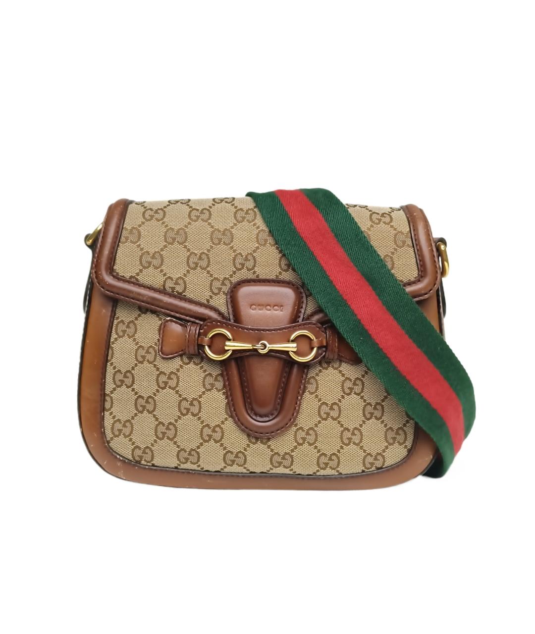 GUCCI Коричневая сумка через плечо, фото 10