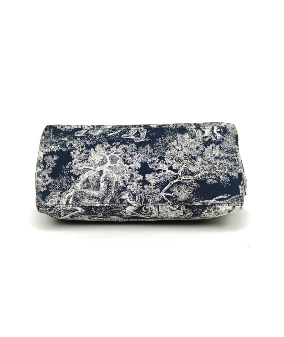 CHRISTIAN DIOR Синяя сумка через плечо, фото 6