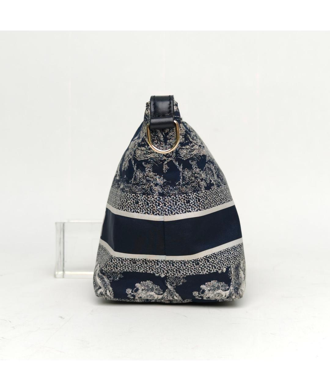 CHRISTIAN DIOR Синяя сумка через плечо, фото 5