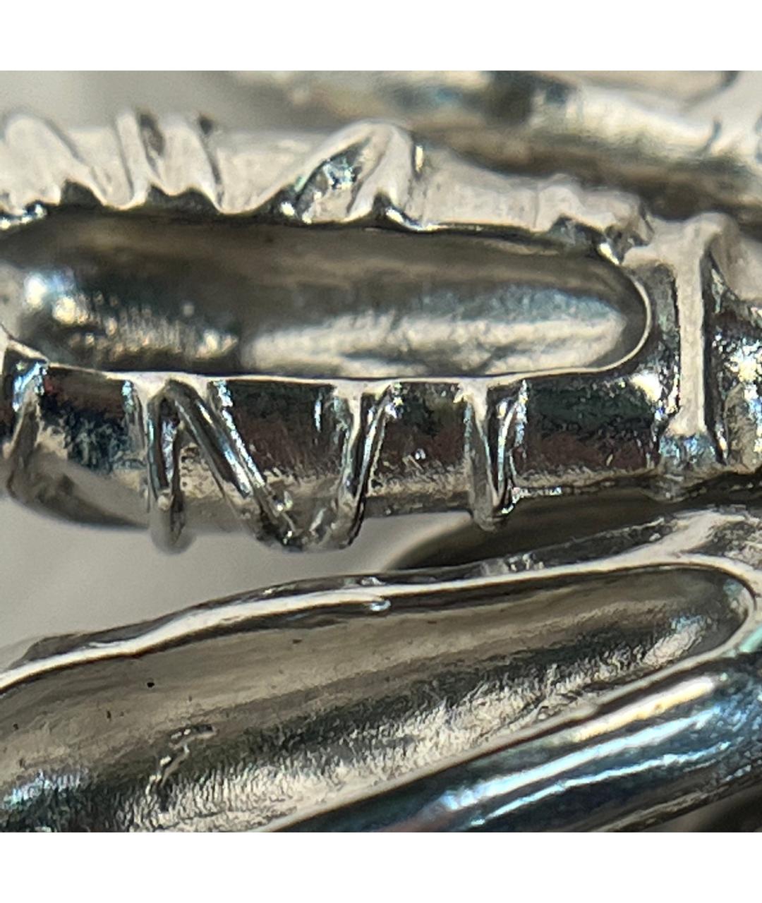 CHRISTIAN DIOR Серебряная металлическая булавка / брошь, фото 6