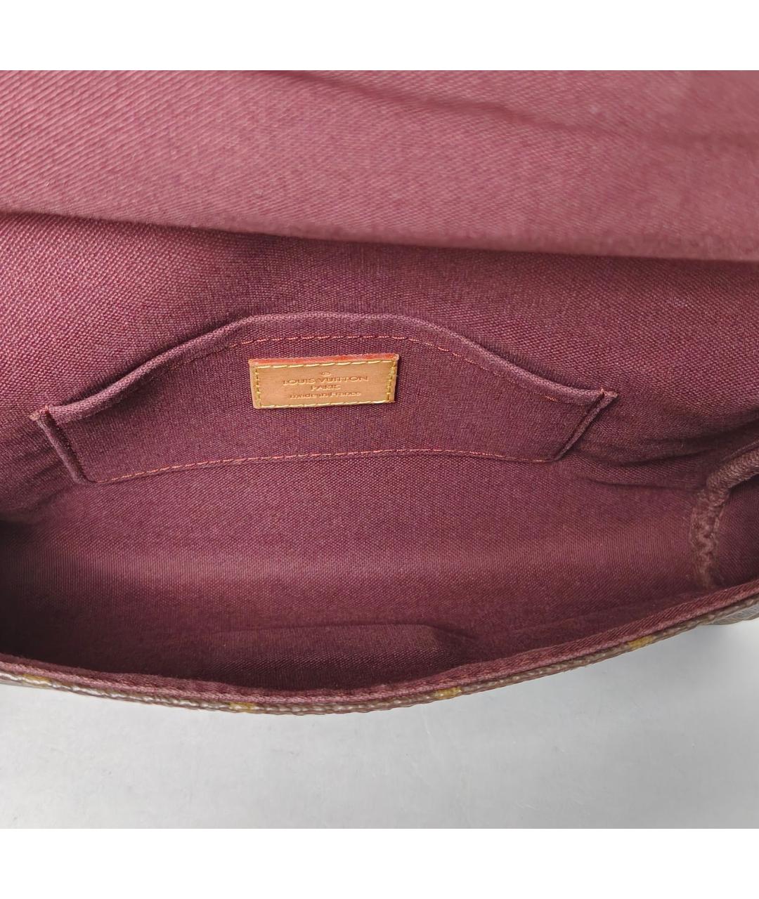 LOUIS VUITTON Коричневая сумка через плечо, фото 4