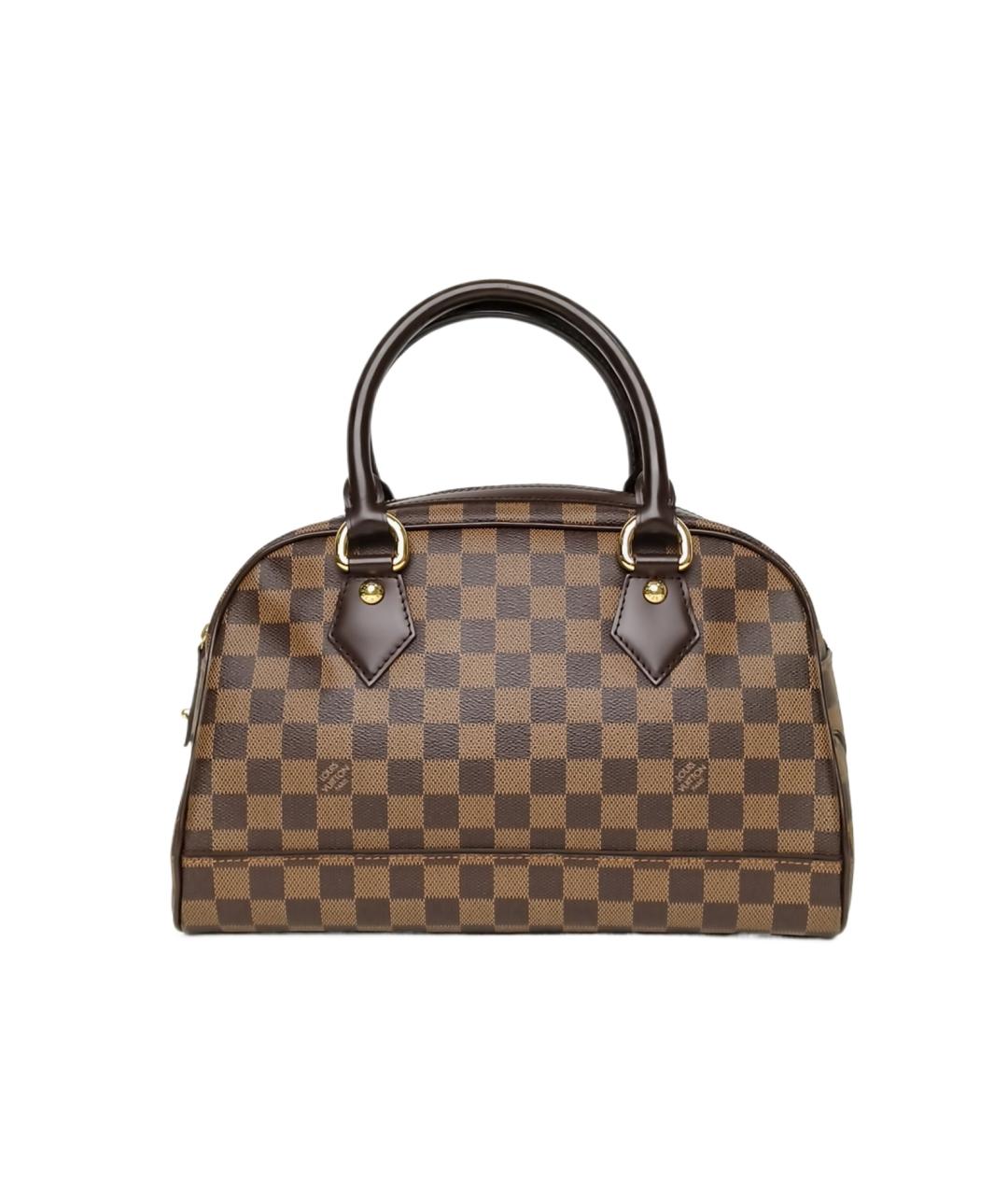 LOUIS VUITTON Коричневая сумка с короткими ручками, фото 9