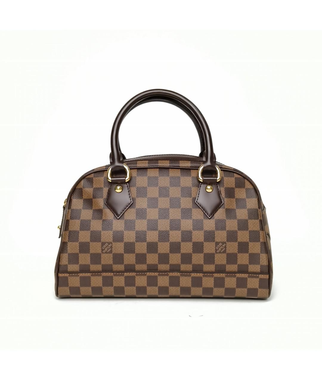 LOUIS VUITTON Коричневая сумка с короткими ручками, фото 2