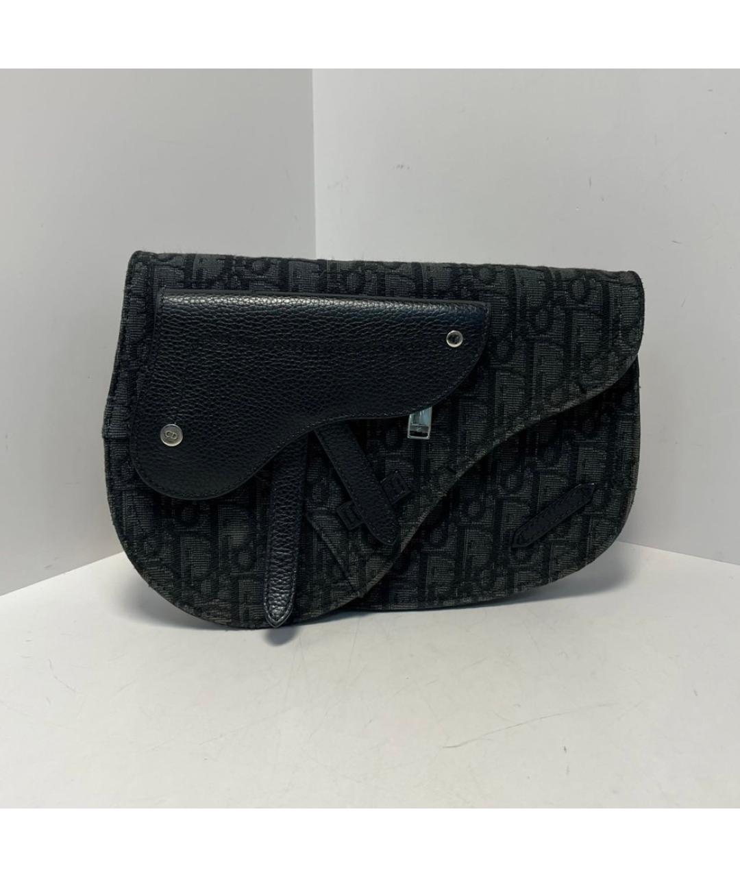 CHRISTIAN DIOR Серая сумка через плечо, фото 8