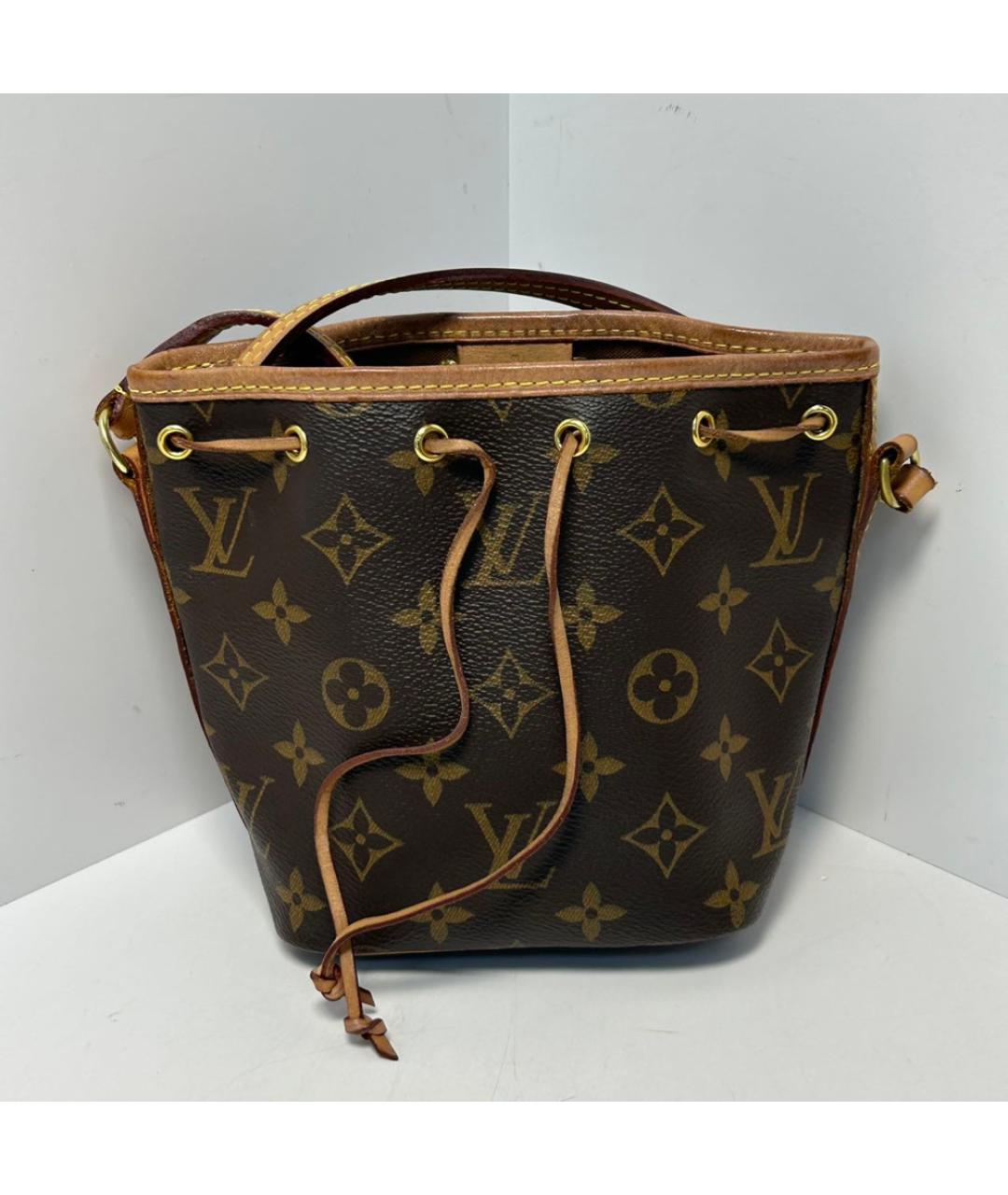 LOUIS VUITTON Коричневая сумка через плечо, фото 9