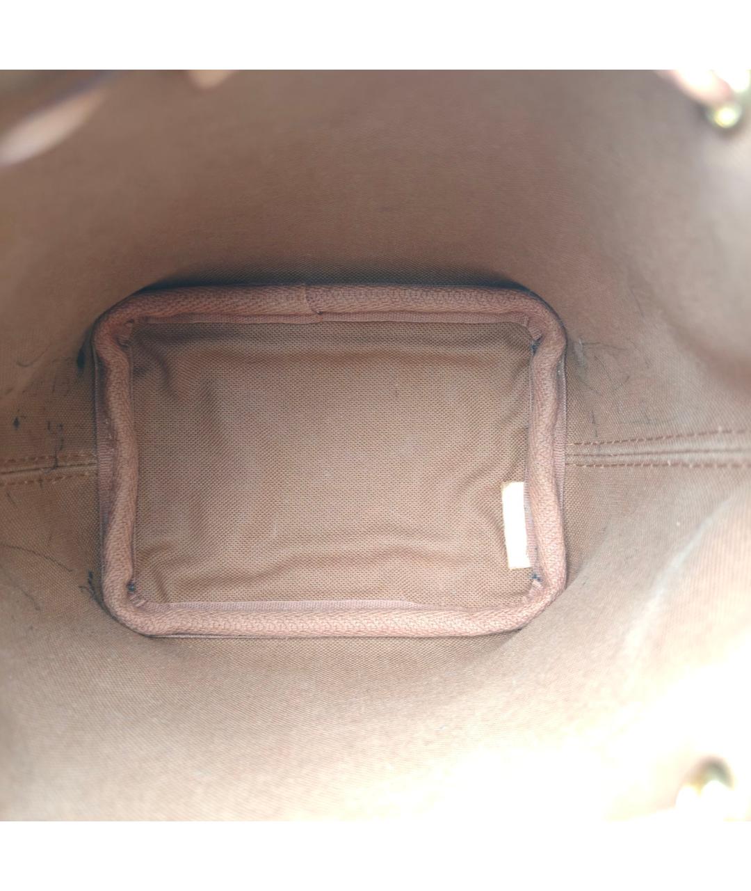 LOUIS VUITTON Коричневая сумка через плечо, фото 7