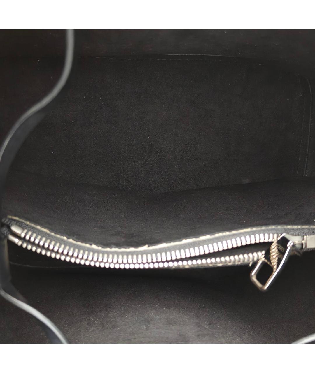 LOUIS VUITTON Черная сумка через плечо, фото 7