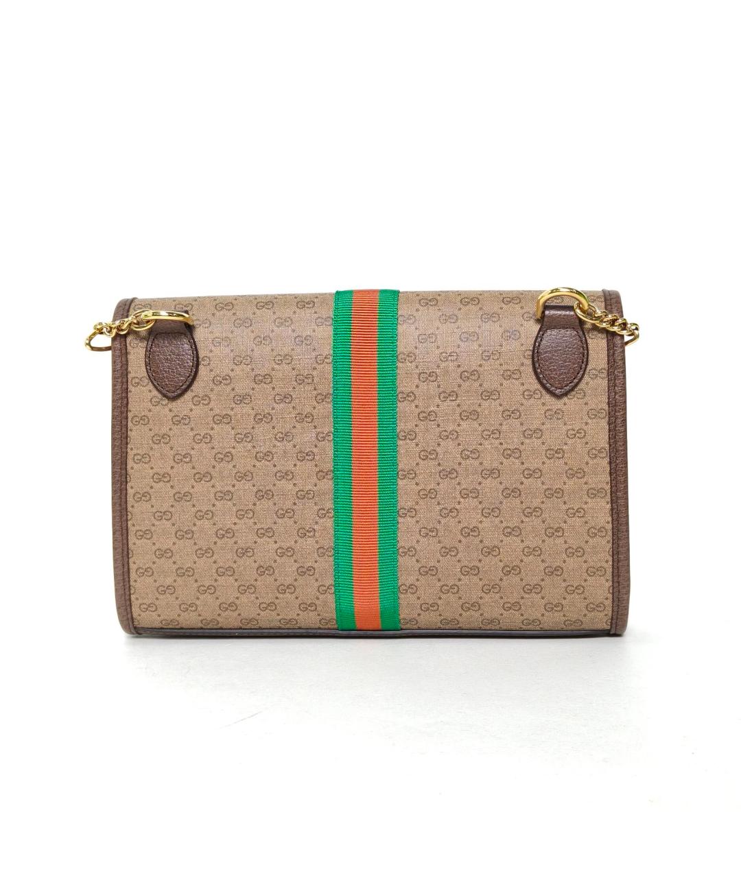 GUCCI Коричневая сумка через плечо, фото 4