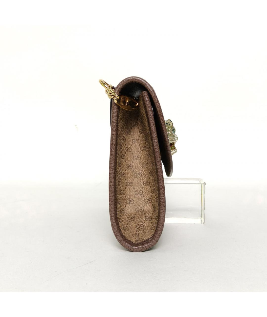 GUCCI Коричневая сумка через плечо, фото 3