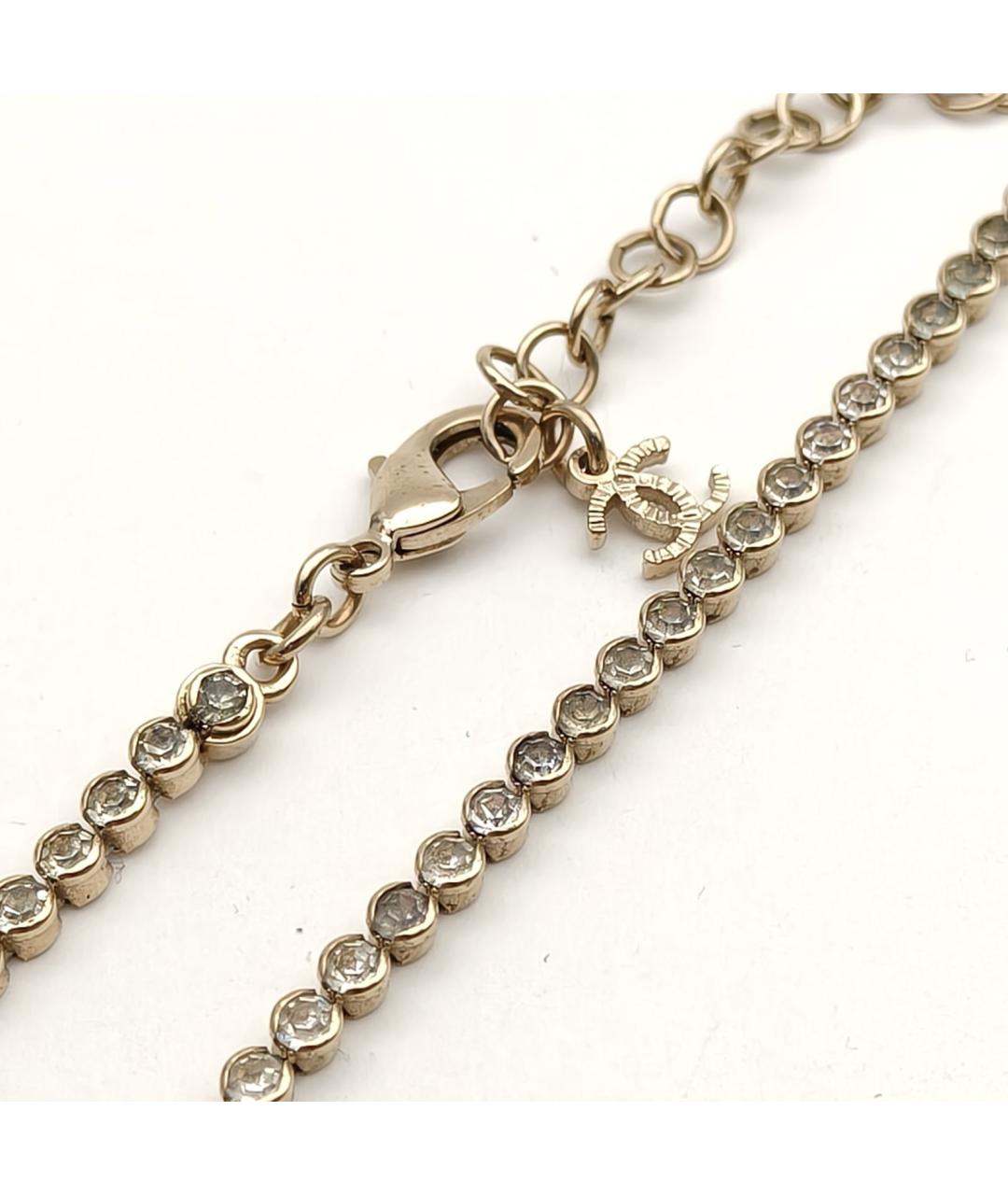 CHANEL Золотое металлическое колье, фото 5