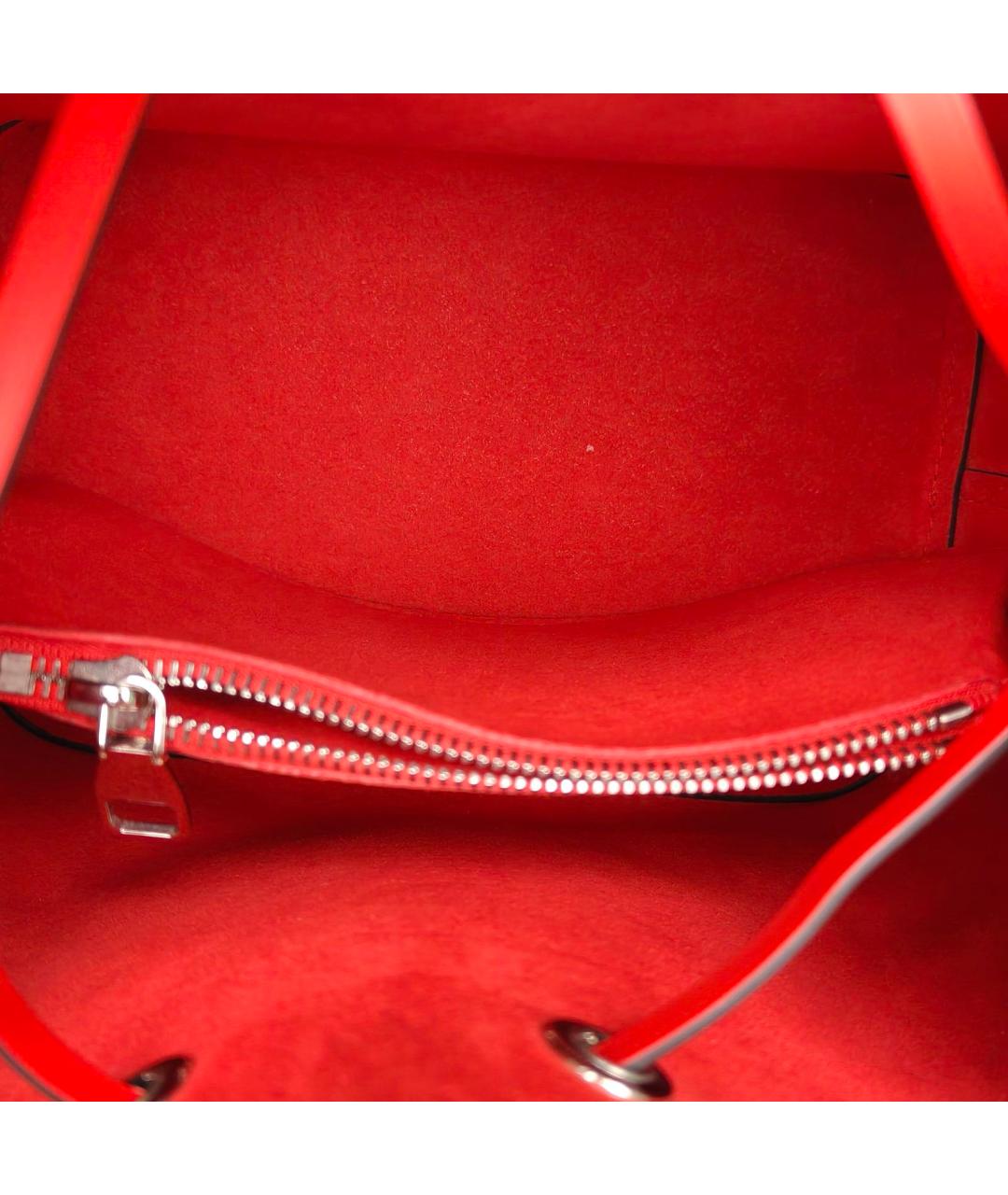 LOUIS VUITTON Синяя кожаная сумка через плечо, фото 7