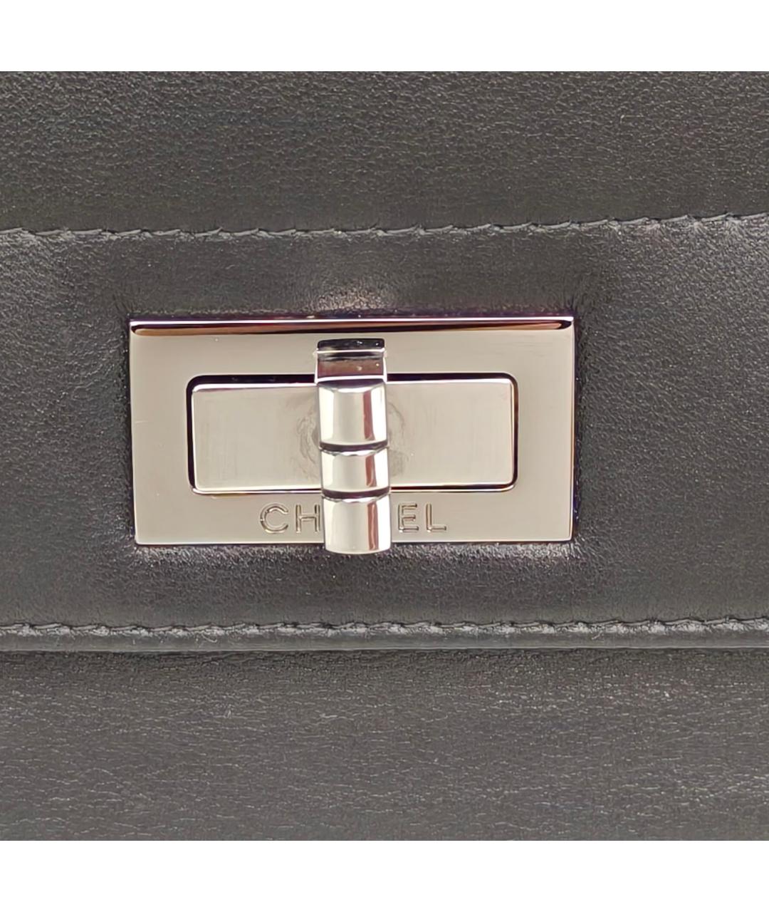 CHANEL Черная сумка через плечо, фото 8