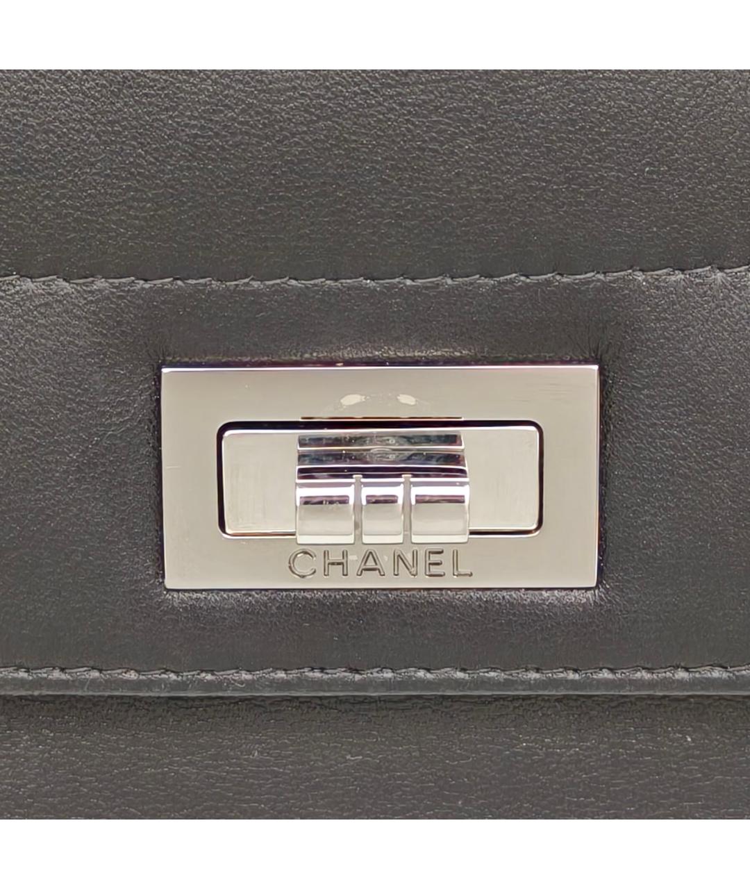 CHANEL Черная сумка через плечо, фото 7