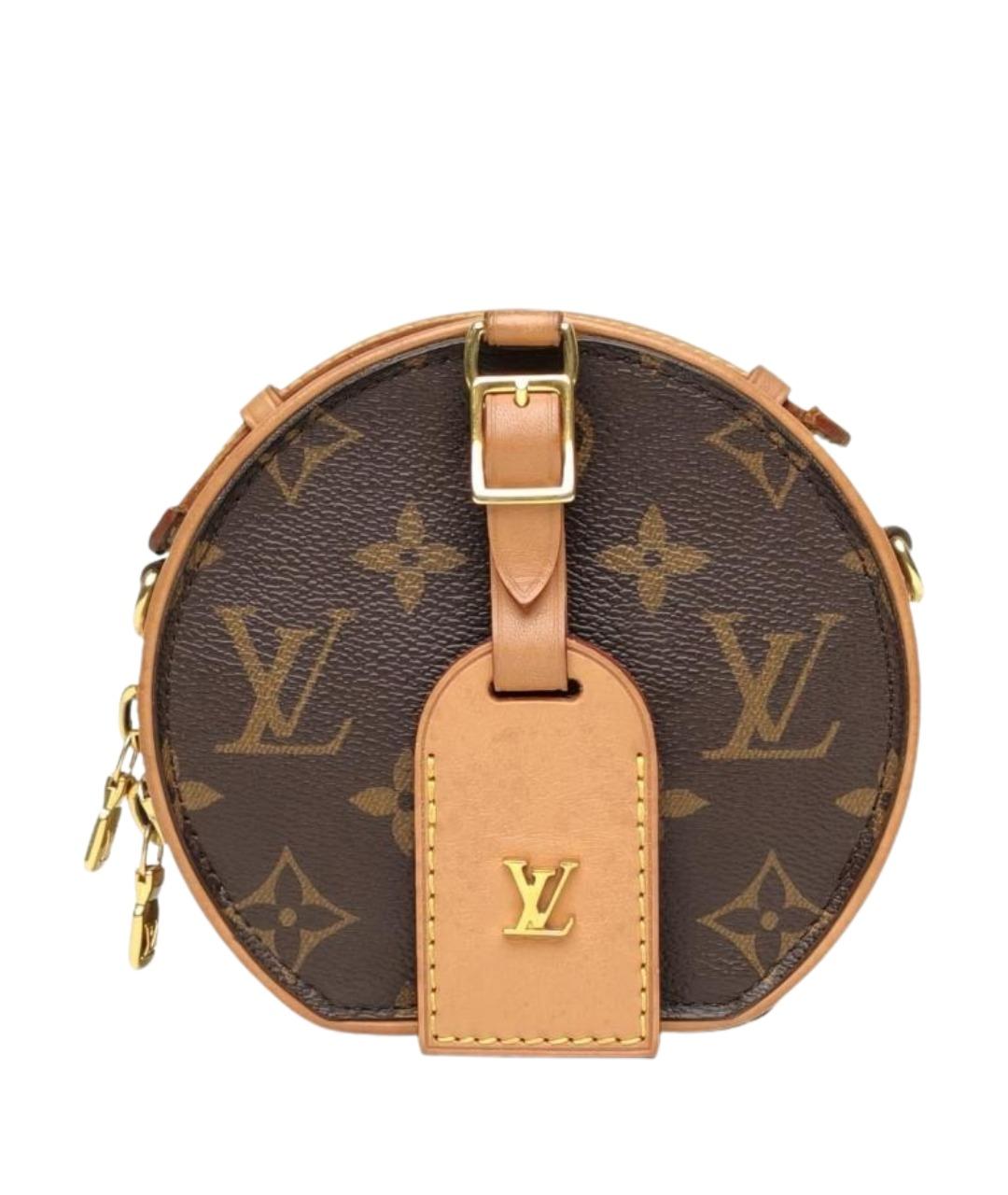 LOUIS VUITTON Коричневая сумка через плечо, фото 1