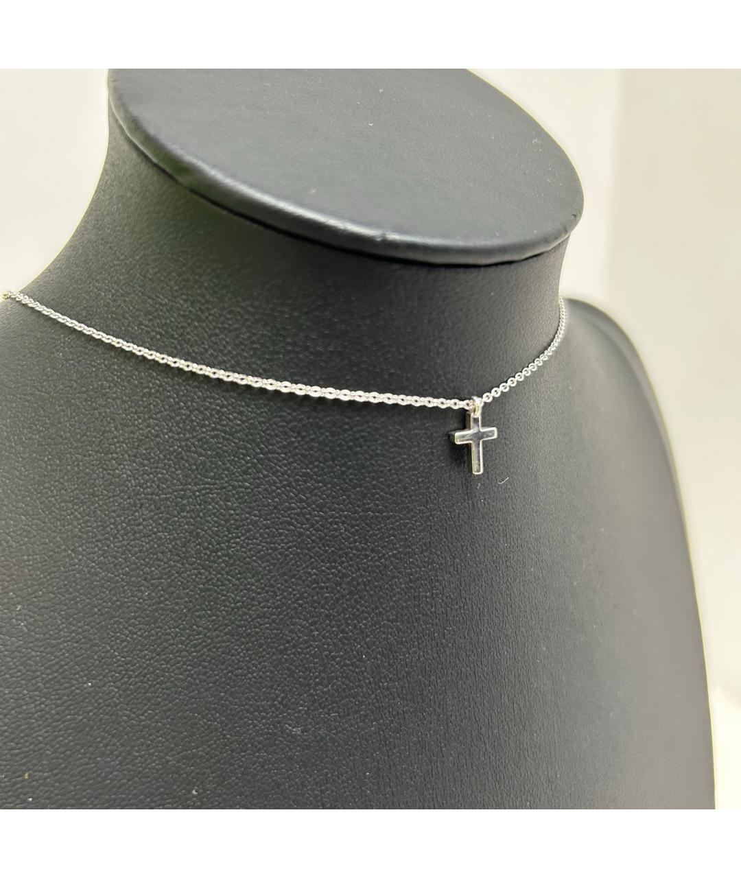 TIFFANY&CO Серебряная подвеска из белого золота, фото 9