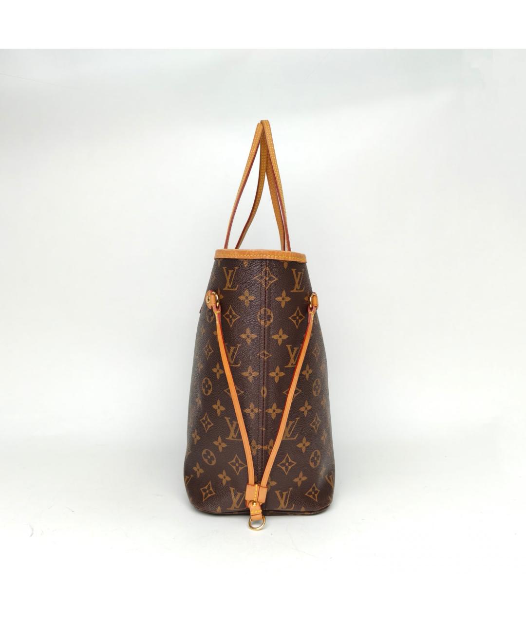 LOUIS VUITTON Коричневая сумка с короткими ручками, фото 5