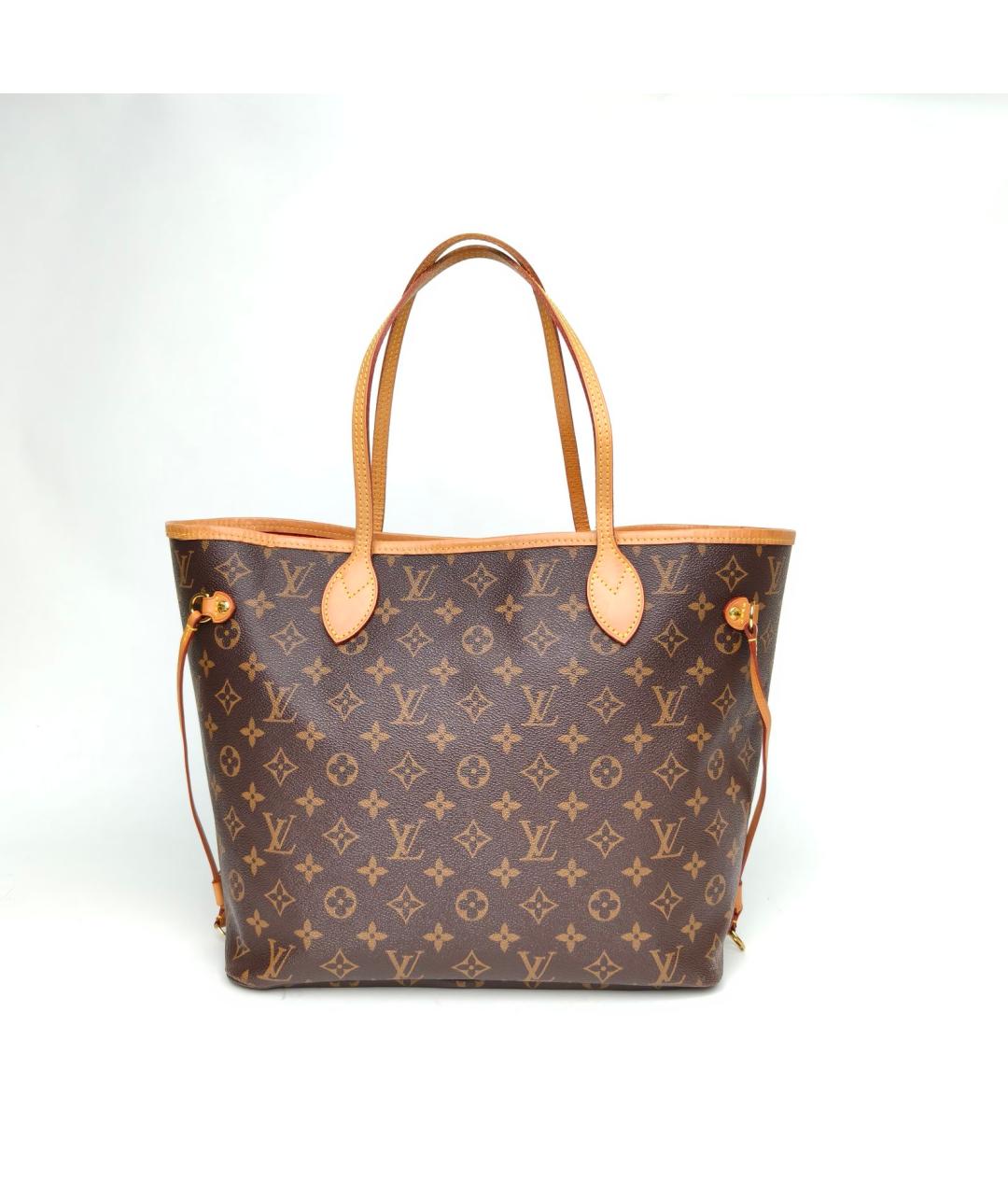 LOUIS VUITTON Коричневая сумка с короткими ручками, фото 4