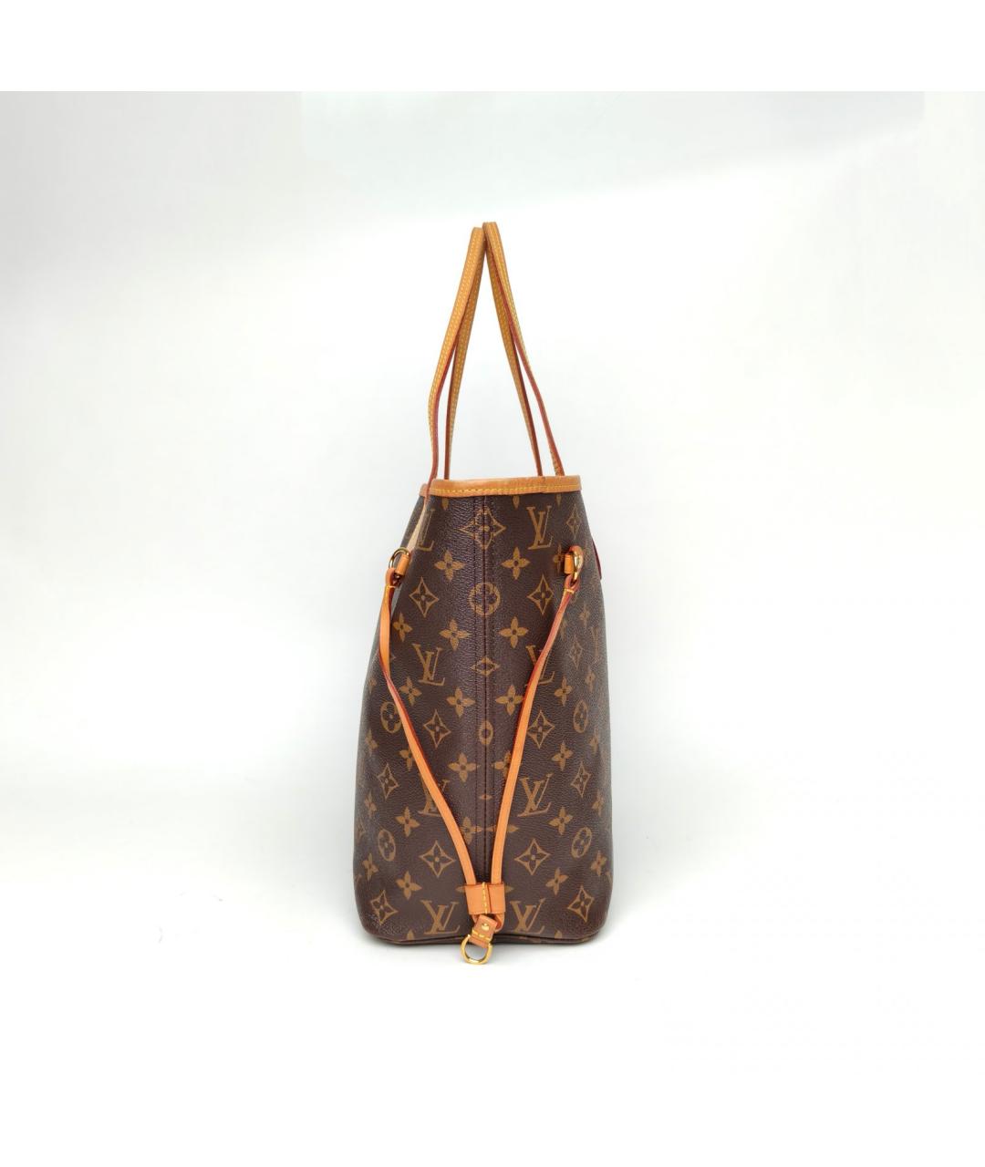 LOUIS VUITTON Коричневая сумка с короткими ручками, фото 3