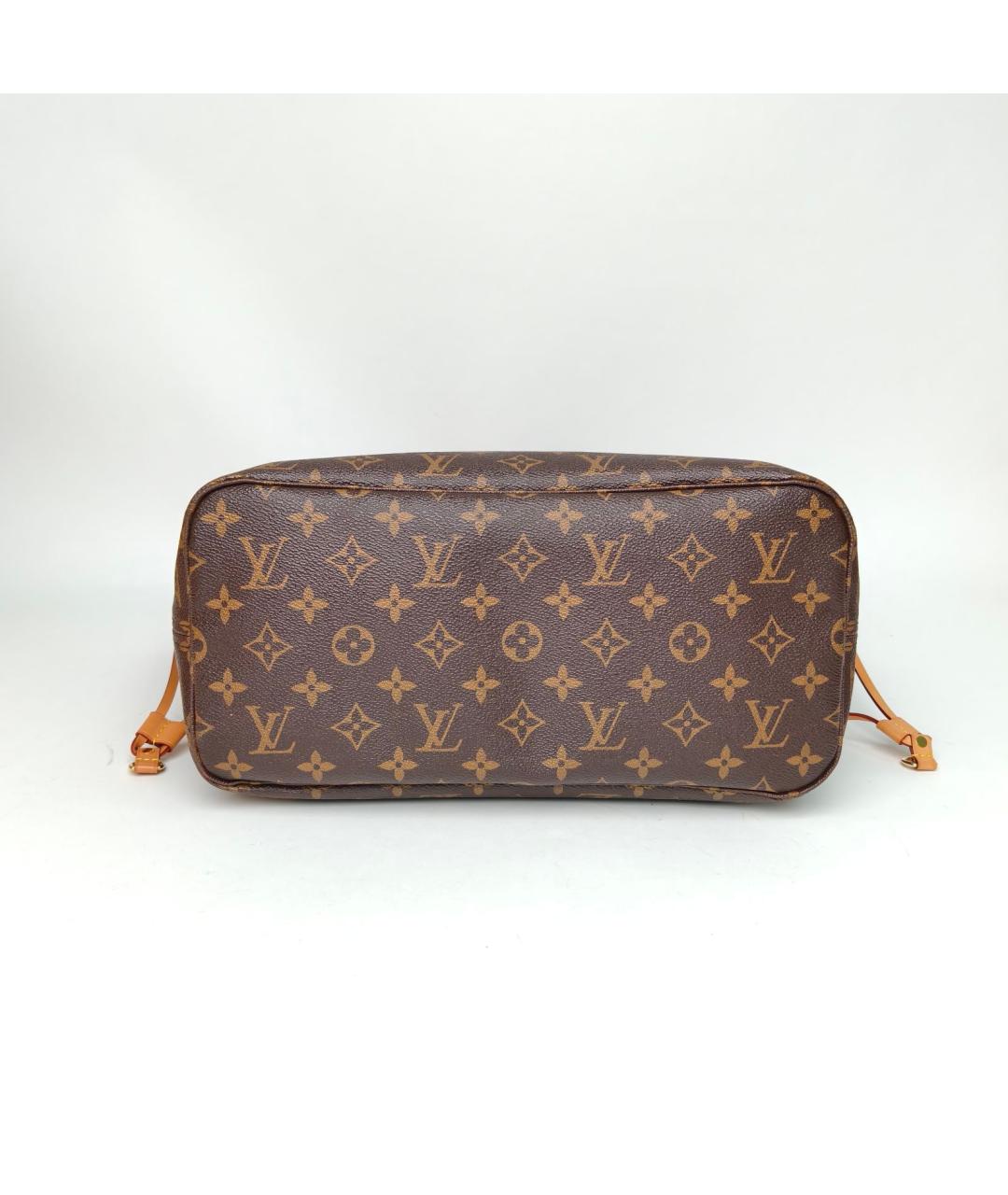 LOUIS VUITTON Коричневая сумка с короткими ручками, фото 6