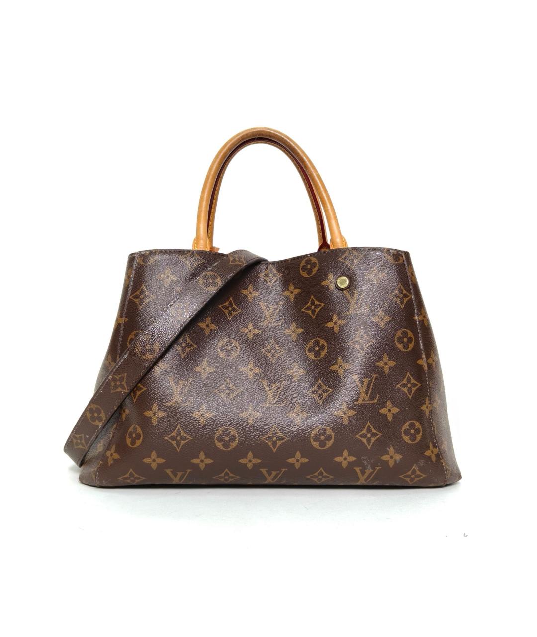LOUIS VUITTON Коричневая сумка через плечо, фото 2