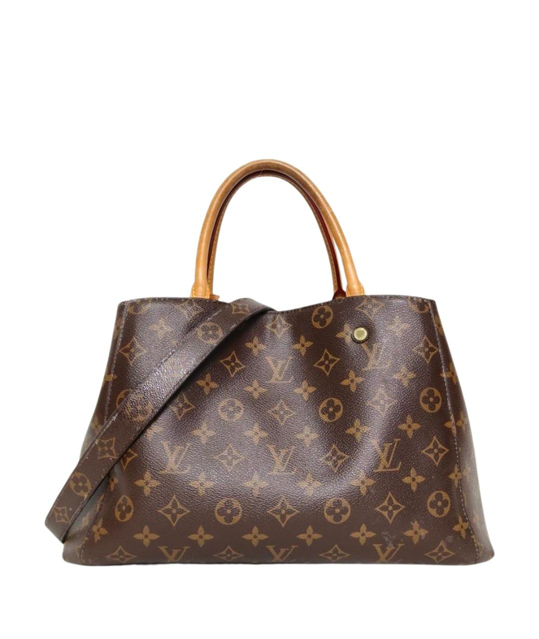 LOUIS VUITTON Коричневая сумка через плечо, фото 1