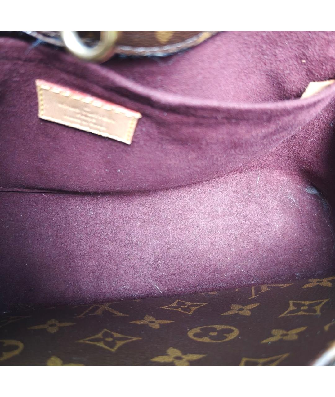 LOUIS VUITTON Коричневая сумка через плечо, фото 7